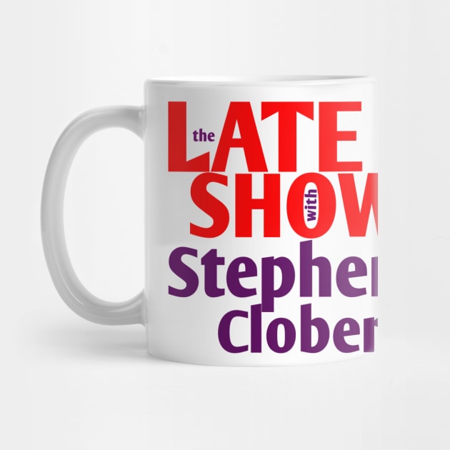 The late show Stephen Colbert by Younis design 